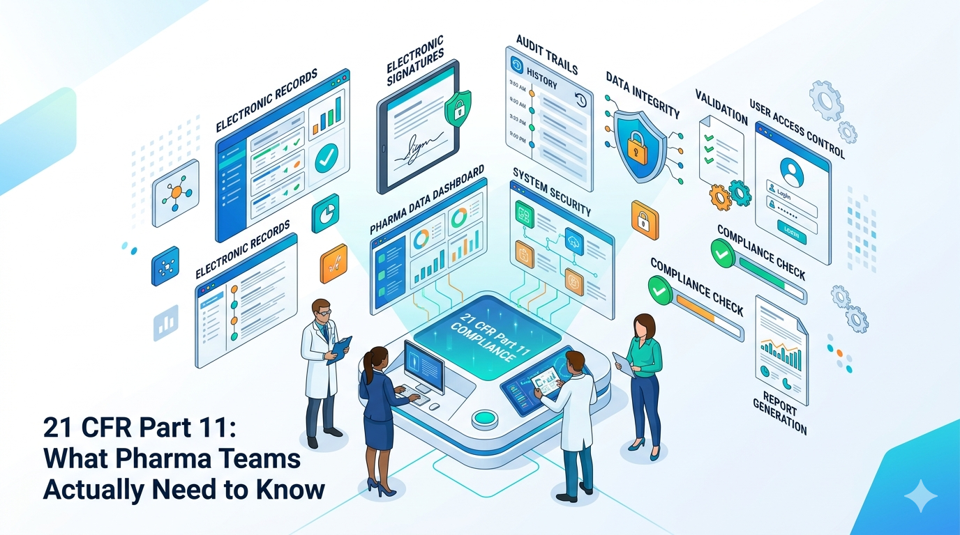 21 CFR Part 11: What Pharma Teams Actually Need to Know