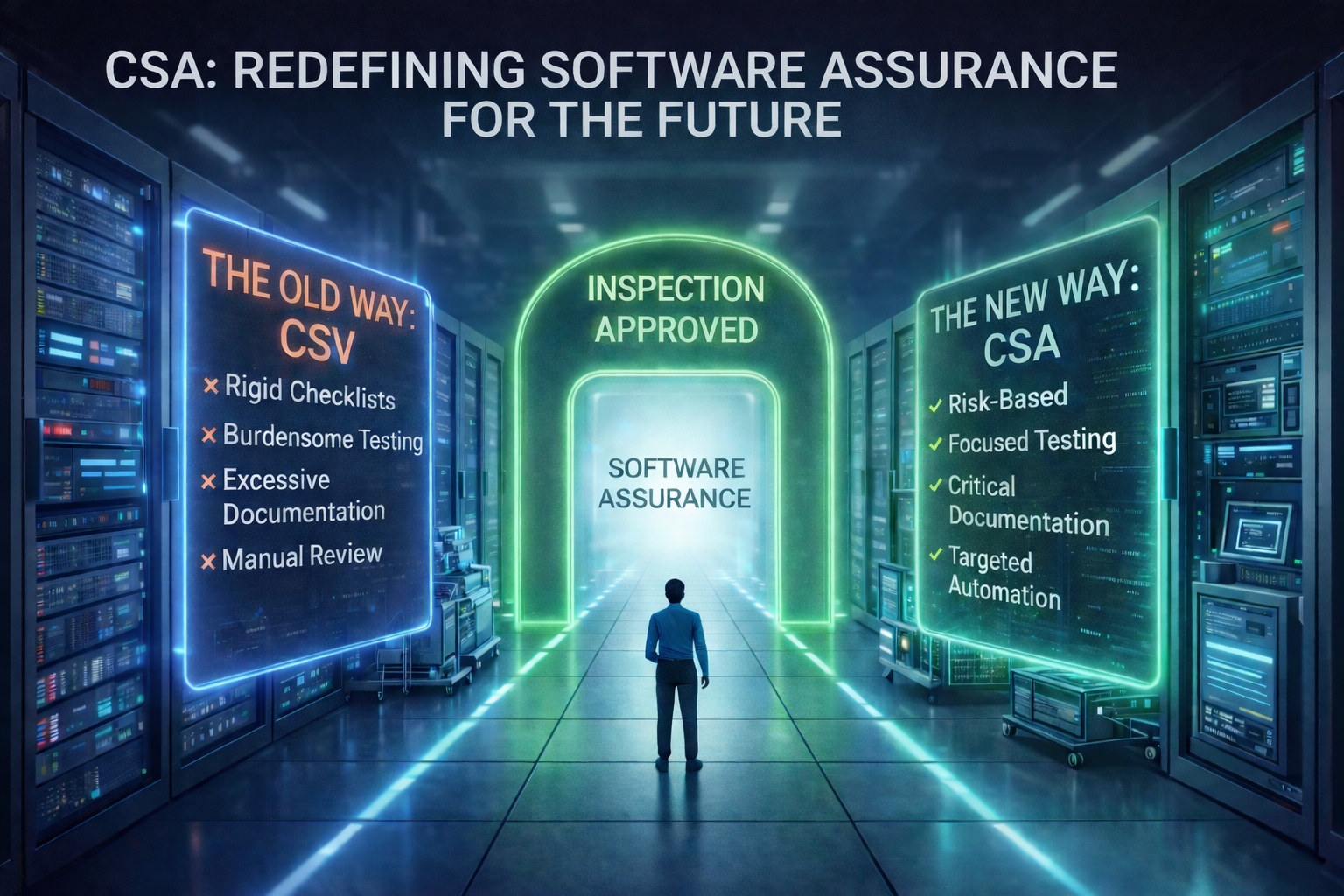 CSA vs CSV in Pharma: What Software Assurance Actually Means Under Inspection