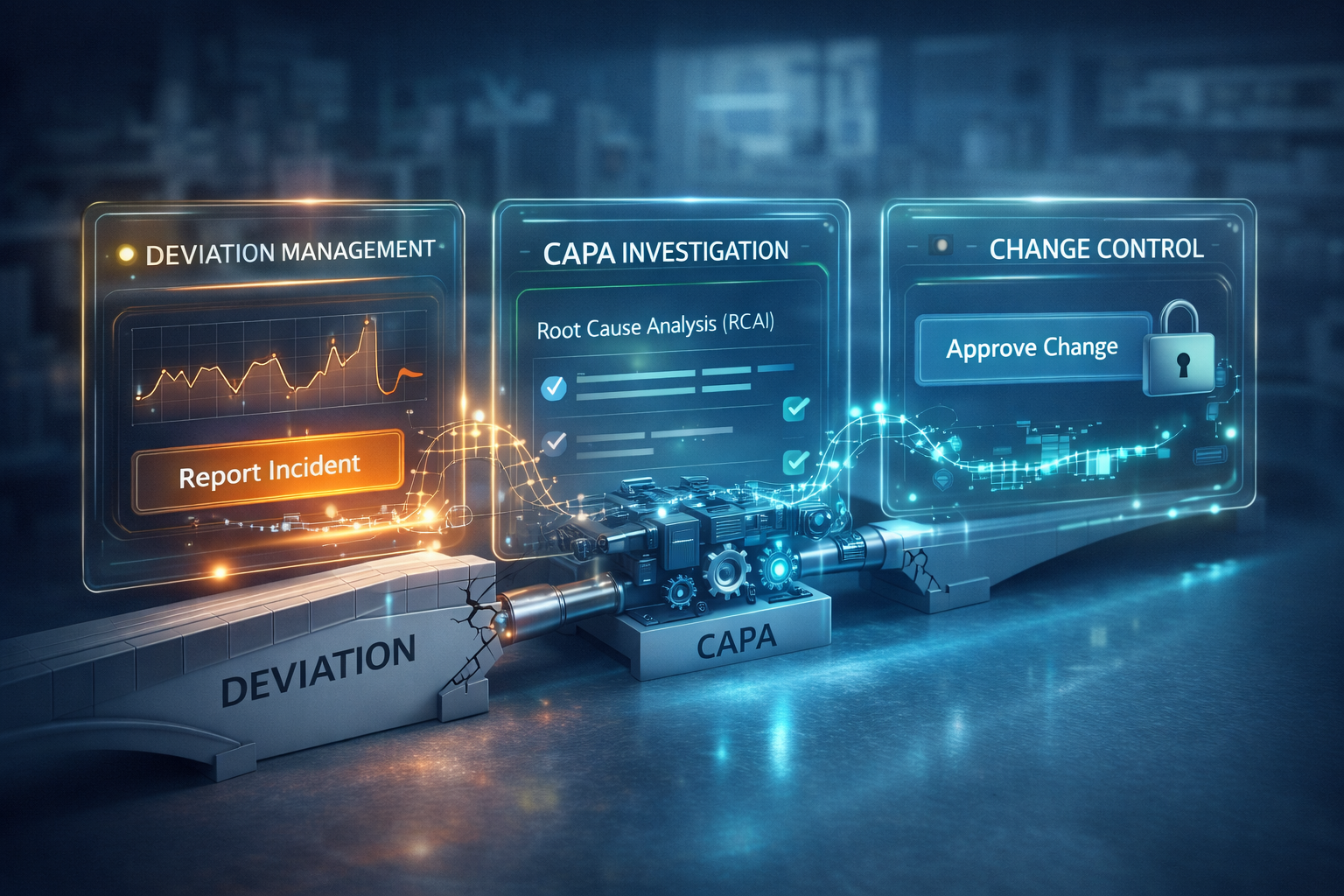 Deviation, CAPA, and Change Control in Pharma: Why They Must Stay Linked