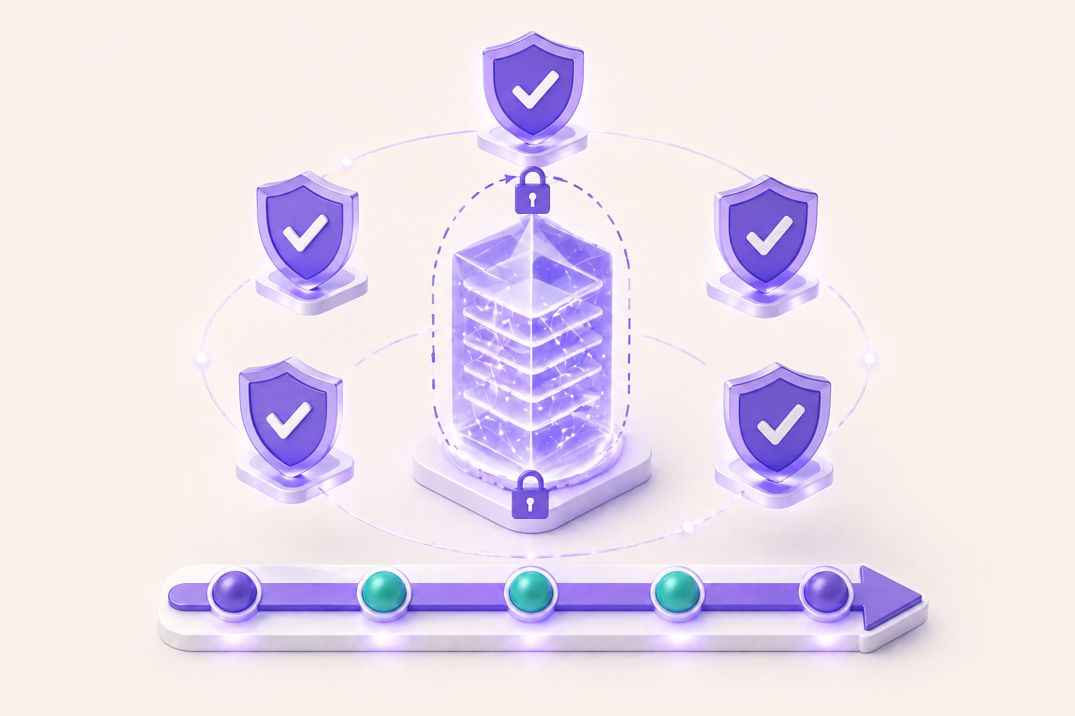 Data governance framework showing roles, lifecycle stages, oversight committees, and integration with QMS processes