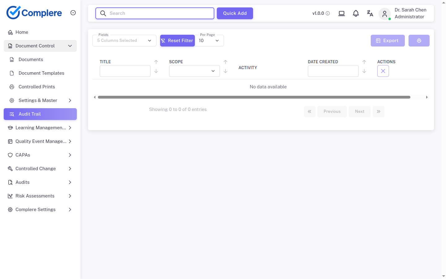 Compliance Intelligence